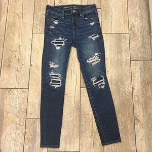 American Eagle Next Level Stretch High Rise Jegging Size 8